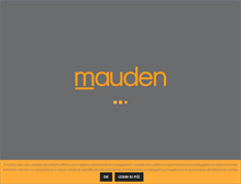 Tablet Screenshot of mauden.com